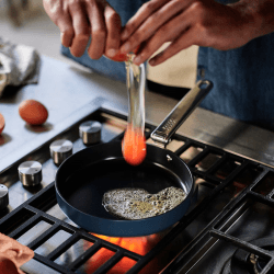 Image showing the Space Folding Frying Pan, 24cm, Midnight Blue product.