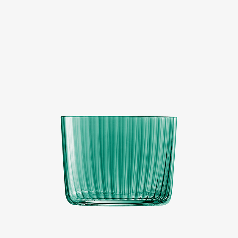 Gems Set of 4 Tealight Holders, H6cm, Jade