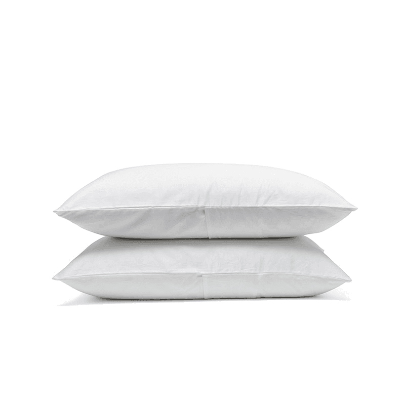 Luxe Cotton Pair of Standard Pillowcases, Snow