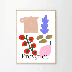 Image showing the Matias Larrain Provence Print, 30 x 40cm product.