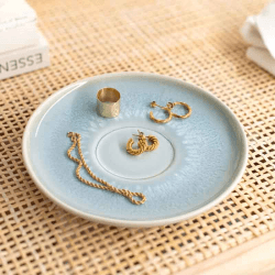 Image showing the Crafted Blueberry Coffee Saucer, D14.9cm, Blue product.