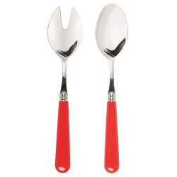 Image showing the Salad Server Set, Classic Red product.