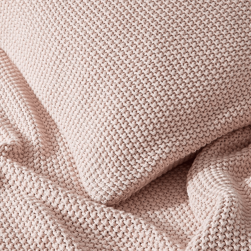 Lyra Cushion Cover, 50 x 50cm, Petal