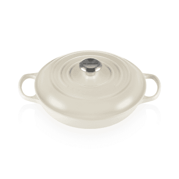 Image showing the Signature Cast Iron Shallow casserole, 30cm - 3.2 litre, meringue product.