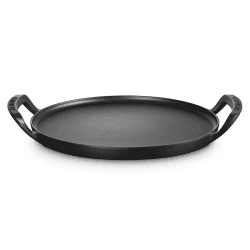 Image showing the BBQ Round Pizza Pan, 35cm, Satin Black product.