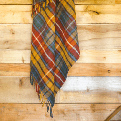 Image showing the Tartan Throw, 150 x 183cm, Antique Buchanan product.