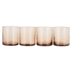 Image showing the Yala Set of 4 Tumblers, 325ml, Dusty Terracotta product.