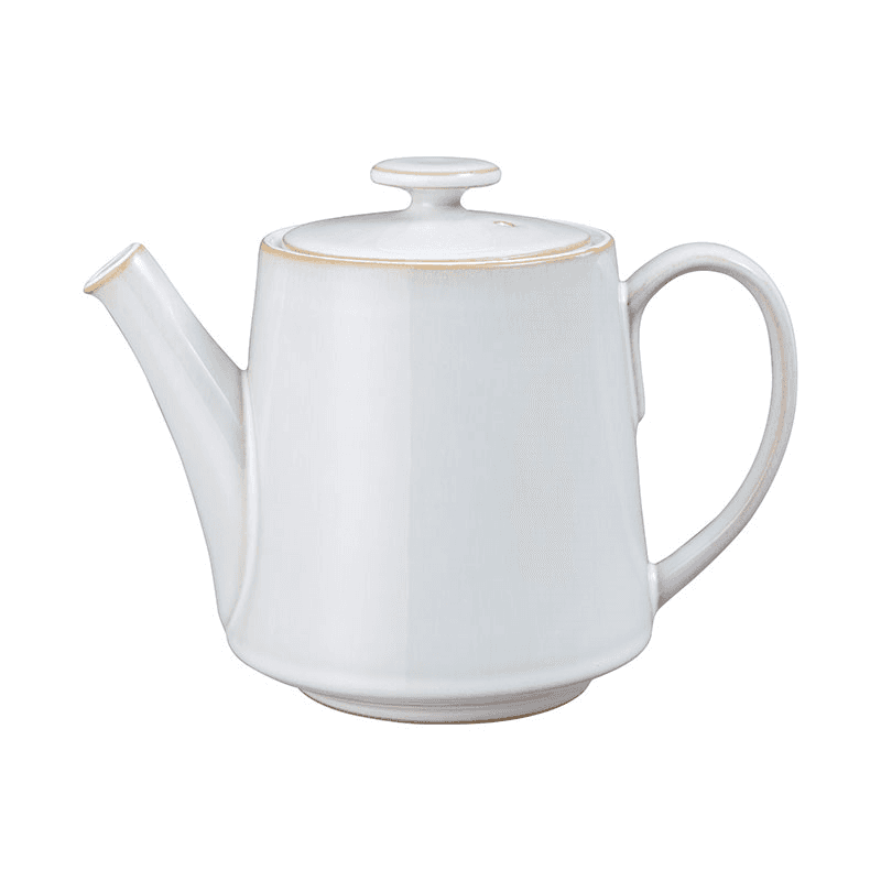 Natural Canvas Straight Teapot, 1.1L, Natural