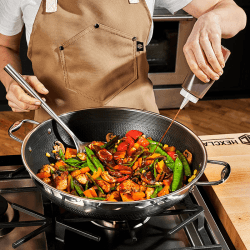Image showing the Wok, 35cm, Steel product.