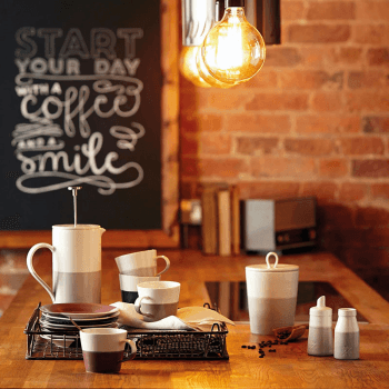Image showing the Coffee Studio Set of 4 small mugs, Mixed product.