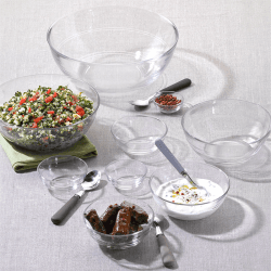 Image showing the Gigogne Set of 6 Bowls, D26cm, Clear product.