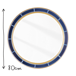 Image showing the Lillian Mirror, 80cm, Blue product.