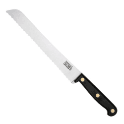 Image showing the Heratige Series Bread Knife, 23cm, Black product.
