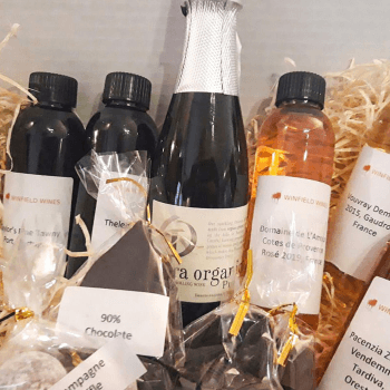 Image showing the At Home Wine Tasting for Two with Six Bottles and Online Tutorial product.