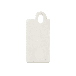 Image showing the Olina Marble Chopping Board, W14 x L31cm, White product.