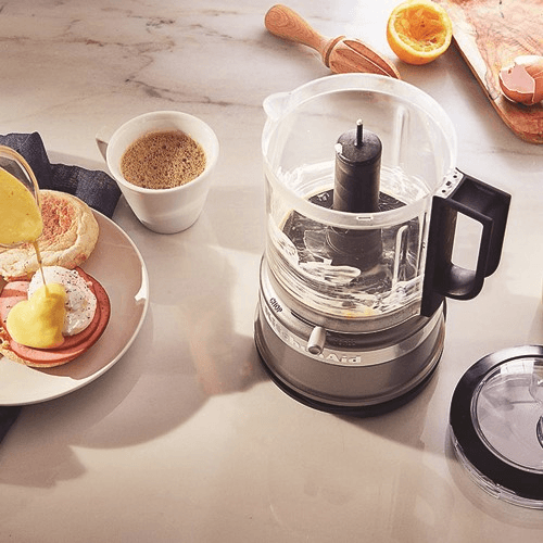 Mini Food processor, 830ml, Contour Silver