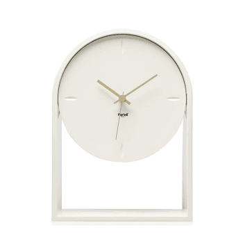 Image showing the Air Du Temps, Mantel Clock, White, White product.