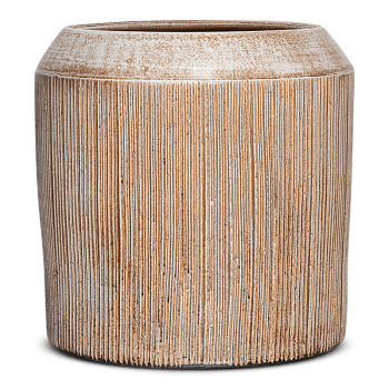 Image showing the Kubo Ceramic Planter, H34cm, Terracotta product.