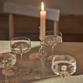 Image showing the Zero Set of 4 Champagne Coupes, 260ml product.