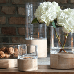 Image showing the Lotta Bowl, 31cm, clear with ash base product.