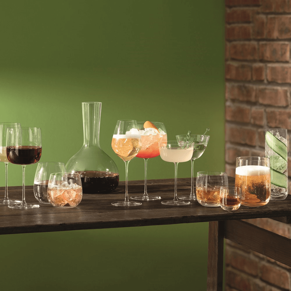 Borough Set of 4 balloon glasses, 680ml, clear