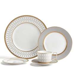 Image showing the Renaissance Grey 5 Piece Dinner Set product.