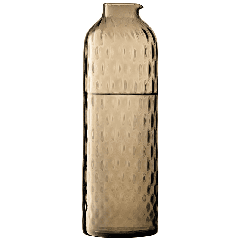 Dapple Carafe, 1L, Earth Brown