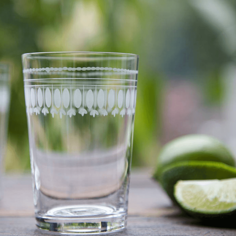Ovals Set of 6 tumblers, 210ml, Crystal