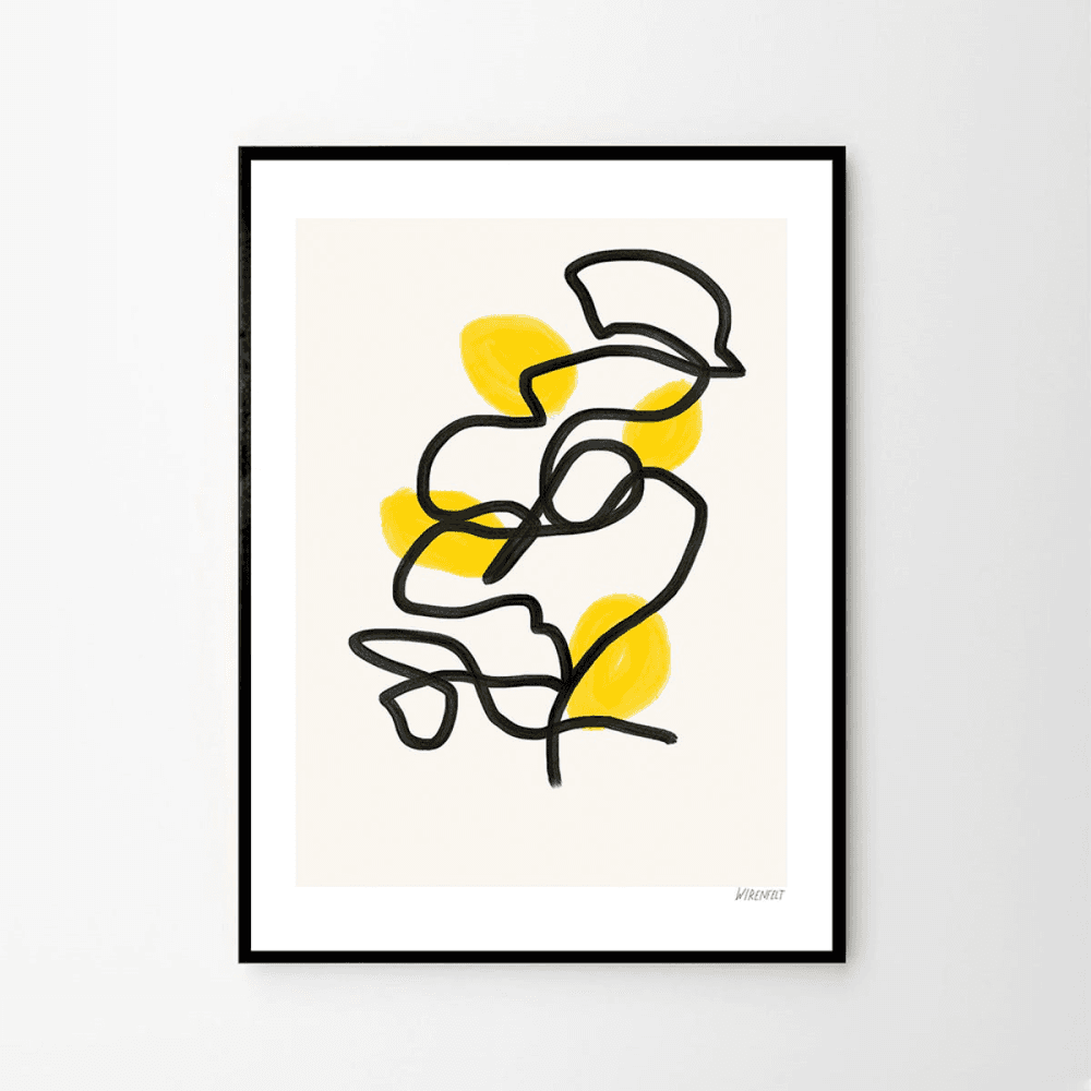 Lemons, Lisa Wirenfelt, H40 x W30cm, Multi