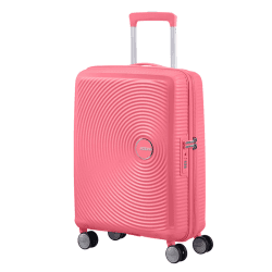 Image showing the Soundbox Cabin Suitcase, H55 x L40 x W20/23cm, Sun Kissed Coral product.