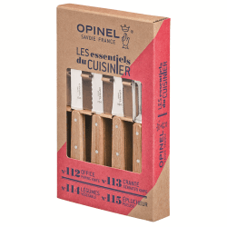 Image showing the Olive Wood Kitchen Knife Set, Natural product.