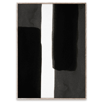 Image showing the Enso - Black I FSC Print, 50 x 70cm product.