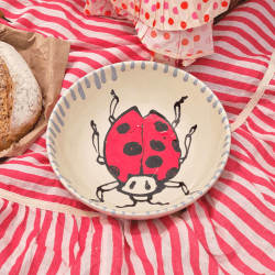 Image showing the Ceramic Bowl, D25cm, Ladybird product.