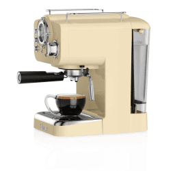 Image showing the Retro Espresso Machine, Cream product.