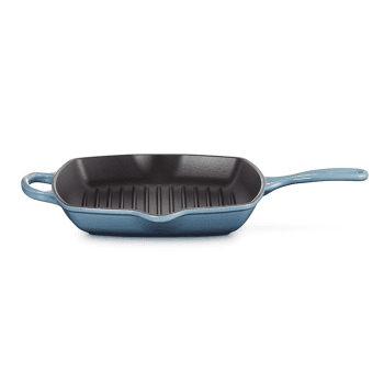 Image showing the Signature Cast Iron Square Grillit, D26 cm, Chambray product.