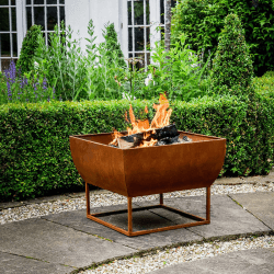 Image showing the Windermere Outdoor firebowl, W50cm, Rust product.
