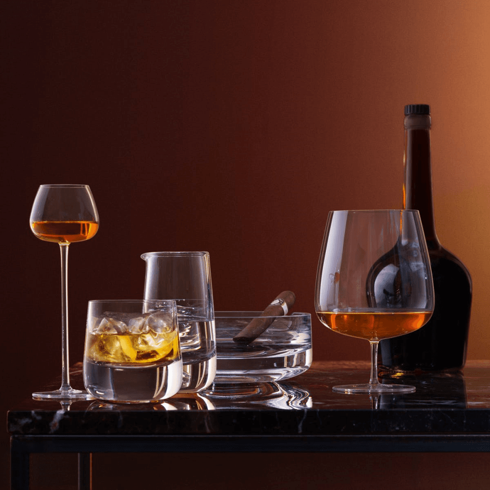 Bar Culture Pair of whisky glasses, 220ml, clear
