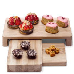 Image showing the Collective Wooden Platter Set, Ash product.