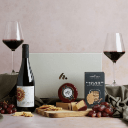 Image showing the Classic Wine & Cheese Gift Box product.