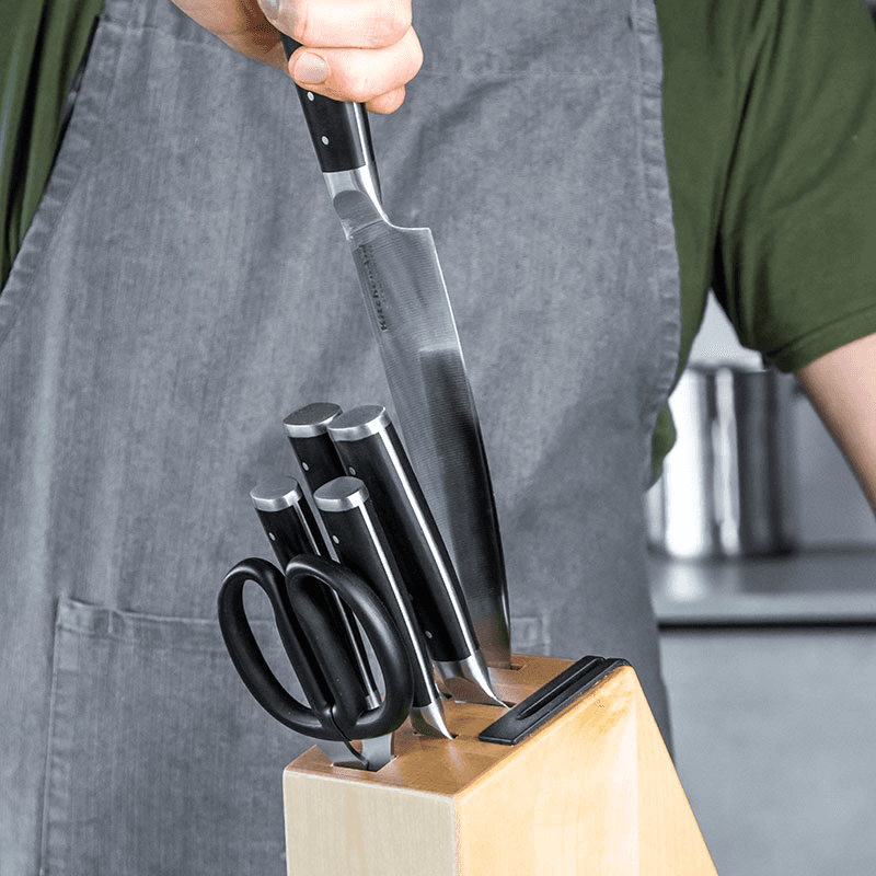 Gourmet 6 Piece Knife Block Set