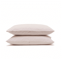 Image showing the Relaxed Cotton Pair of Standard Pillowcases, Rose product.