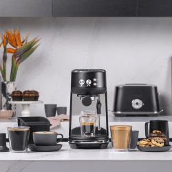 Image showing the Bambino Coffee Machine, Black Truffle product.