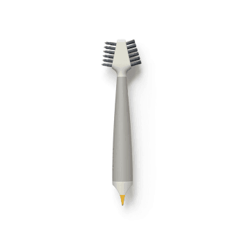 Image showing the CleanTech 3-in-1 Detail Brush, Light Stone product.