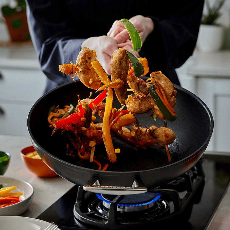 Toughened Non-Stick Stir fry pan, 30cm