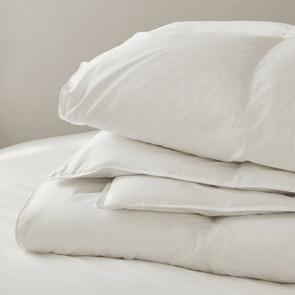 Perfect Everyday Duck Down Collection King size duvet 13.5 tog, W225 x L220cm, White
