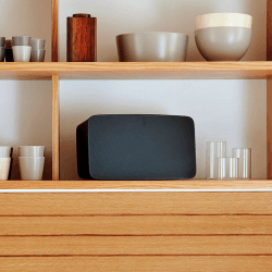 Image showing the Five Wireless Smart Speaker, Black product.