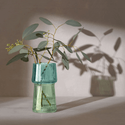 Image showing the Gems Vase, H12cm, Jade product.