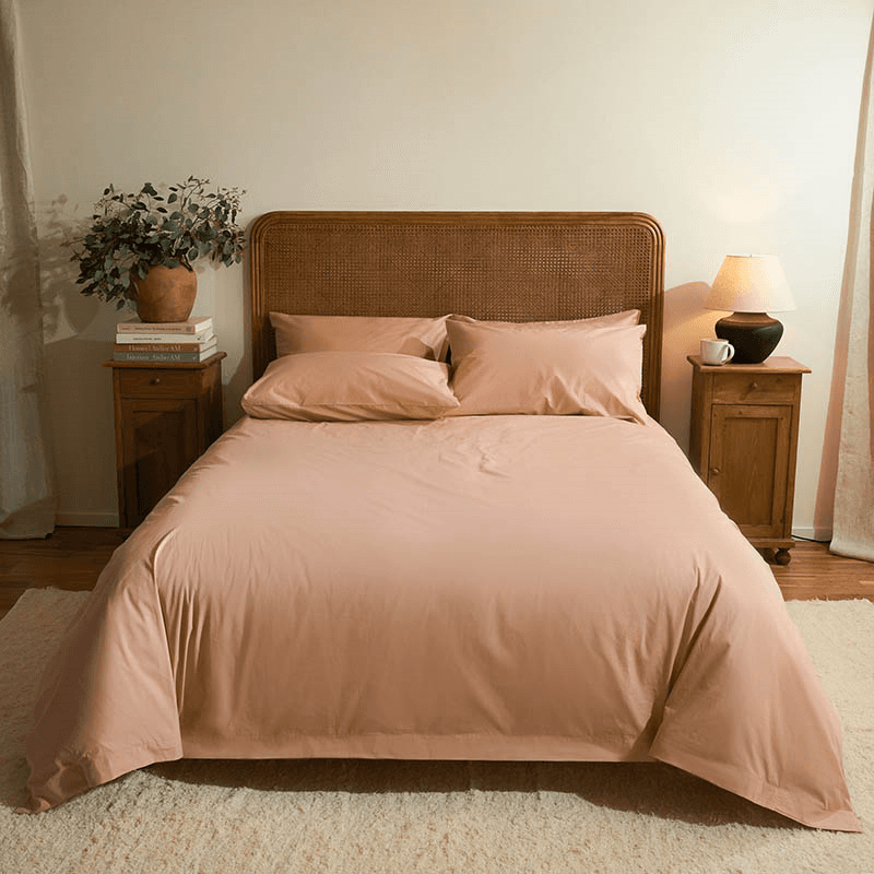 The Original 300 Thread Count Pair of Pillowcases, Standard, Clay Pink