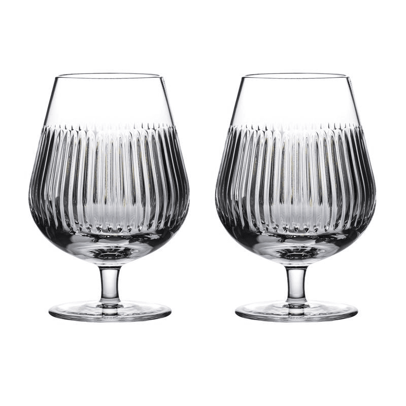 Connoisseur Aras Set of 2 Brandy Balloon Glasses, 480ml, Clear