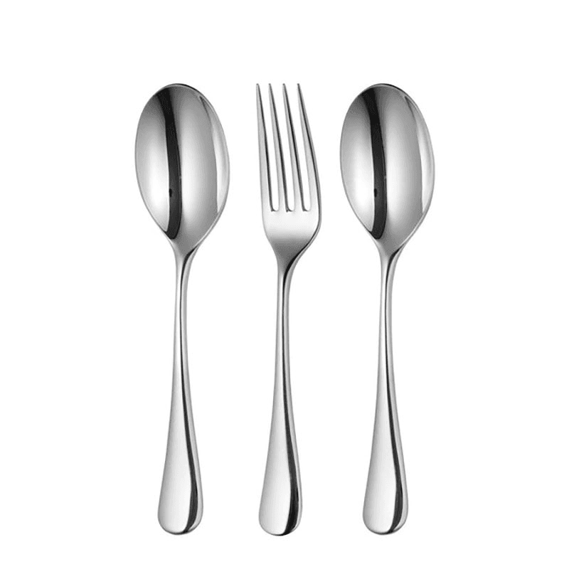 Radford 3 Piece Serving Set, Stainless Steel